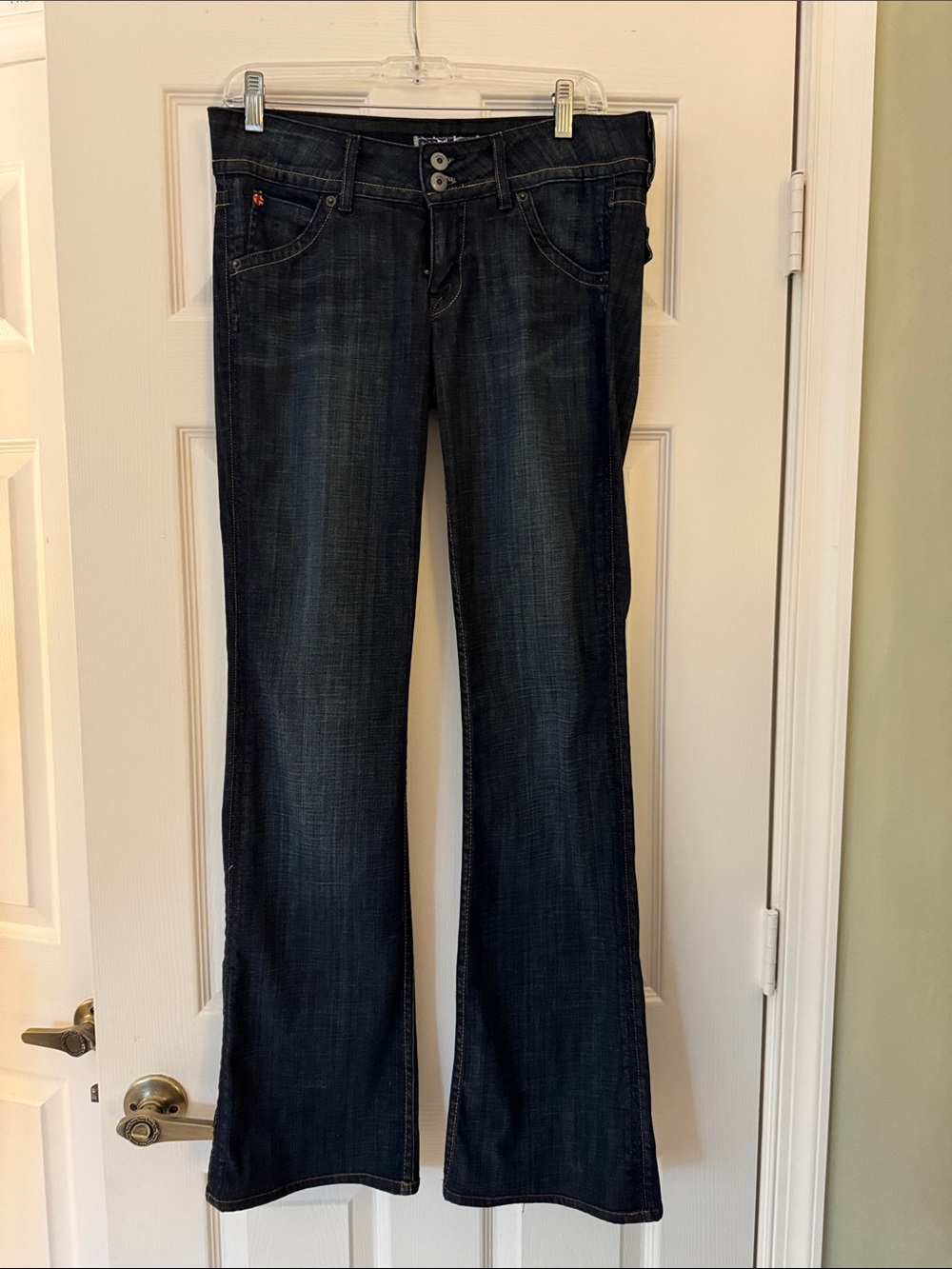 Hudson mid rise bell bottom jeans. Size 29. Like new